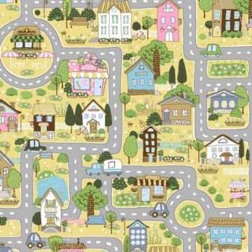 Ковролин тафтинговый Нева Тафт (Neva Taft) Дороги (16-13) , 3 м