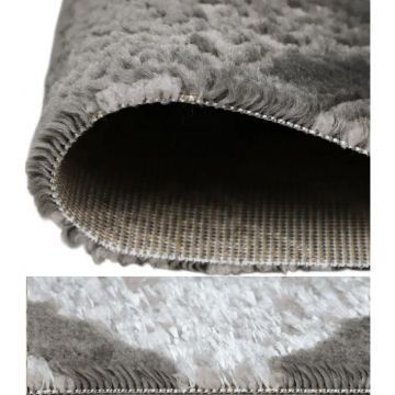 Ковролин хит-сет Kaplanser (Каплансер) Faiber (7912_ODV27_GREY/WHITE), 1 м