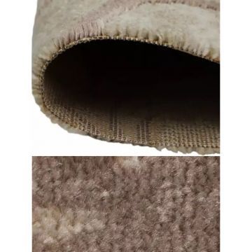 Ковролин хит-сет Kaplanser (Каплансер) Faiber (8492_ODT48_L.BEIGE/VIZON), 1 м