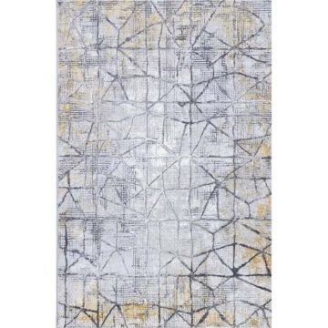 Ковер Heat-Set Safyun (Сафуин) Alissa AS 717 grey, 0,8х1,5 м