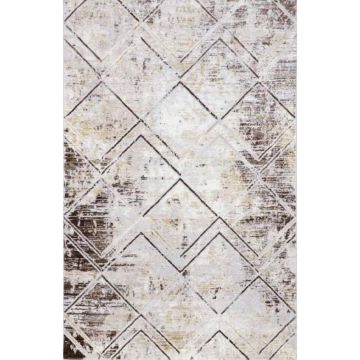 Ковер Heat-Set Safyun (Сафуин) Alissa AS 723 cream/brown, 1,5х2,3 м