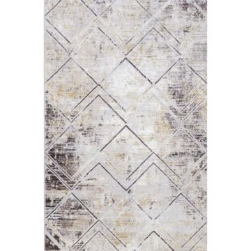 Ковер Heat-Set Safyun (Сафуин) Alissa AS 723 cream/vizon, 2х3 м