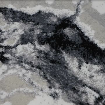 Ковролин хит-сет Mers (Мерс) Victoria Lux (04659A 27-Z8ZB WHITE/GREY) , 5 м