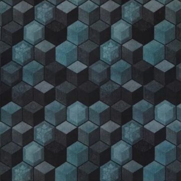 Велюр Импортэкс (Importeks) Велюровая дорожка Соты Зеленый, 1 м