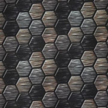 Велюр Импортэкс (Importeks) Велюровая дорожка Соты Коричневый, 1 м