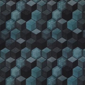 Велюр Импортэкс (Importeks) Велюровая дорожка Соты Зеленый, 1.2 м