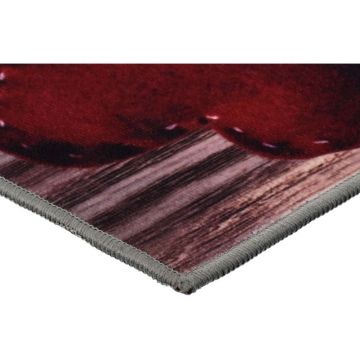 Ковер Soft Touch влаговпитывающий Vortex (Вортекс) Velur Сердца 24243, 0,5х0,8 м