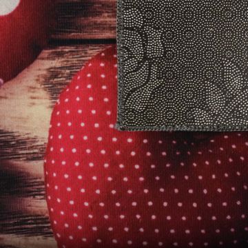 Ковер Soft Touch влаговпитывающий Vortex (Вортекс) Velur Сердца 24243, 0,5х0,8 м