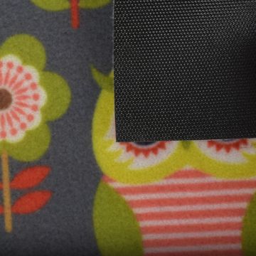 Ковер Soft Touch влаговпитывающий Vortex (Вортекс) Samba Совы и цветы 24214, 0,4х0,6 м