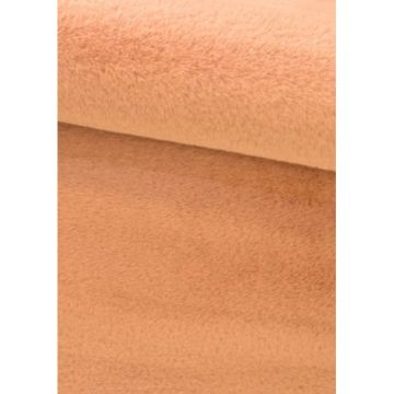Ковер Art Home (Арт Хом) Роджер искуственный мех розовый (pink) 0,6х0,9 м Шкура