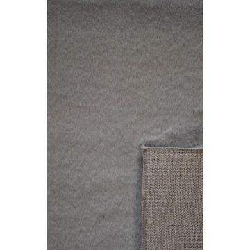 Ковер Art Home (Арт Хом) Роджер искуственный мех серый (grey) 0,6х0,9 м Шкура
