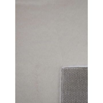 Ковер Art Home (Арт Хом) Роджер искуственный мех белый (white) 1,2х1,8 м
