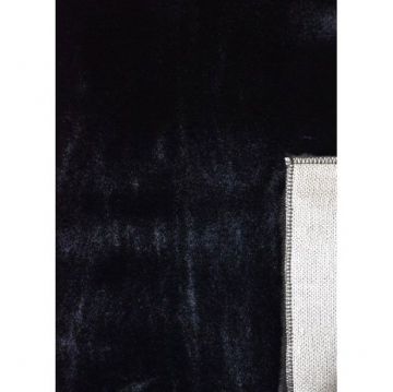 Ковер Art Home (Арт Хом) Роджер искуственный мех чёрный (black) 1,2х1,8 м