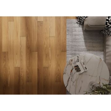 Паркетная доска AlixFloor (Аликс Флор) Дуб светло-коричневый натуральный 1116х138 мм ALX1015S