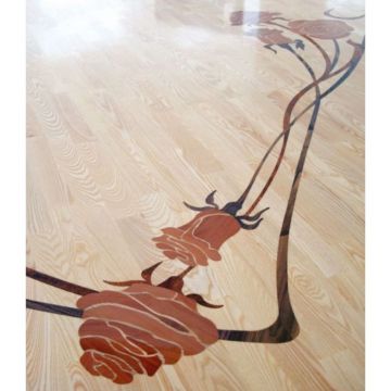 Паркетная доска Kochanelli (Кочанелли) Штучный паркет Ясень стандарт 350х70 мм (APKYS35)