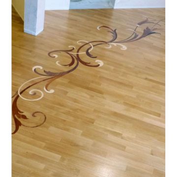 Паркетная доска Kochanelli (Кочанелли) Штучный паркет Дуб радиальный натур 350х70 мм (APKR35)