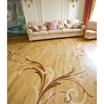 Паркетная доска Kochanelli (Кочанелли) Штучный паркет Дуб радиальный натур 350х70 мм (APKR35)