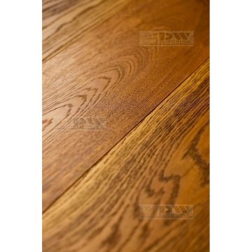 Паркетная доска DW Flooring (ДВ Флуринг) Золотисто-коричневый 14х190х1900 мм DW 201HCR