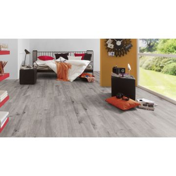 Ламинат UltraFlooring (Ультра Флуринг) Castello Classic 8/32 Дуб Торнадо (Oak Tornado) , K395