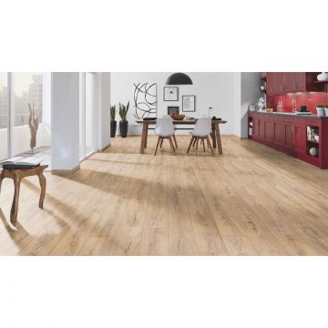 Ламинат UltraFlooring (Ультра Флуринг) Castello Classic 8/32 Дуб Натуральный Карпентер (Oak Natural Carpenter) , K477