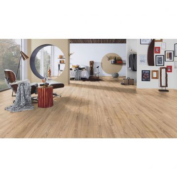 Ламинат UltraFlooring (Ультра Флуринг) Castello Classic 8/32 Дуб Натуральный Карпентер (Oak Natural Carpenter) , K477