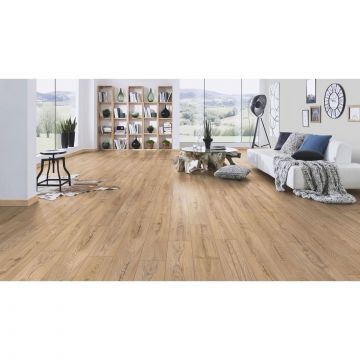 Ламинат UltraFlooring (Ультра Флуринг) Castello Classic 8/32 Дуб Натуральный Карпентер (Oak Natural Carpenter) , K477