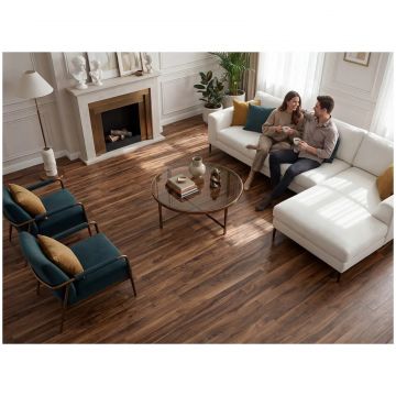 Ламинат Floor Fort Walnut Tree 10/33 Орех Кембридж, 1220х130 мм 19023палуба