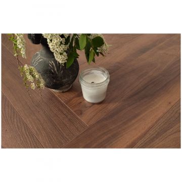 Ламинат Floor Fort Walnut Tree 10/33 Орех Стенфорд 606х1010 мм, елочка 19004-1ёлка