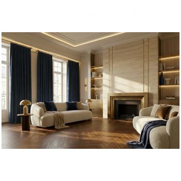 Ламинат Floor Fort Walnut Tree 10/33 Орех Стенфорд 606х1010 мм, елочка 19004-1ёлка