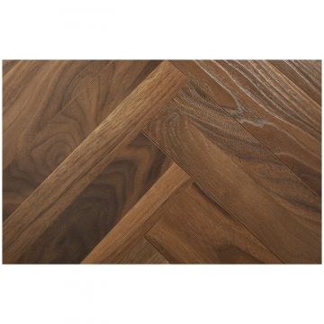 Ламинат Floor Fort Walnut Tree 10/33 Орех Кембридж Декор коньячный 606х1010 мм, елочка 19023ёлка
