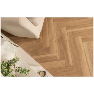 Ламинат Floor Fort Walnut Tree 10/33 Орех Принстон светлый 606х1010 мм, елочка 19023-19