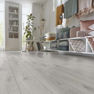 Ламинат Kronotex (Кронотекс) Aqua Amazone 10/33 Дуб Престиж Белый (Oak Prestige White), D3239