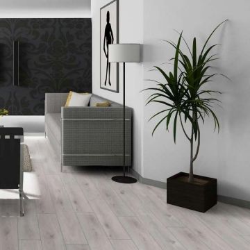 Ламинат Kronotex (Кронотекс) Aqua Amazone 10/33 Дуб Престиж Белый (Oak Prestige White), D3239