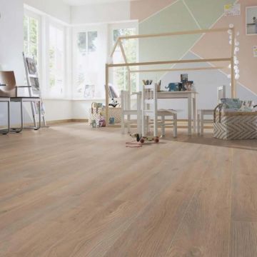 Ламинат Kronotex (Кронотекс) Aqua Amazone 10/33 Дуб Эльба Бежевый (Oak Elba beige), D6014
