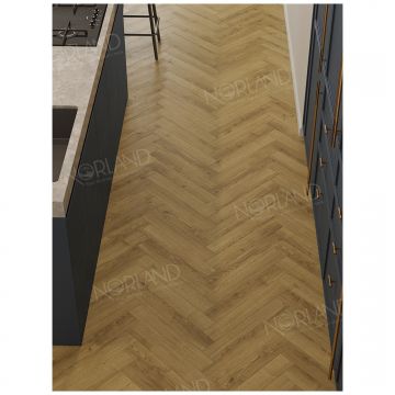 Ламинат Альпин Флор Елка Элегантная Сила (Herringbone Elegant Strong) 12/34 Дуб Фанэн фаска 4V LF304-17, Alpine Floor