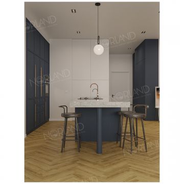 Ламинат Альпин Флор Елка Элегантная Сила (Herringbone Elegant Strong) 12/34 Дуб Фанэн фаска 4V LF304-17, Alpine Floor