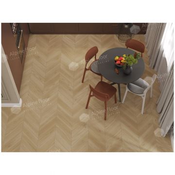 Ламинат Альпин Флор Искусство в шевроне (Art Chevron) 12/34 Дуб Монте-Роза фаска 4V LF109-01, Alpine Floor