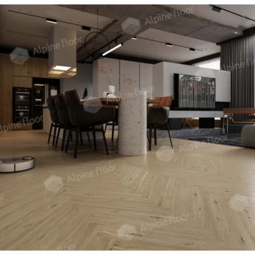Ламинат Alpine Floor (Альпин Флор) Herringbone 8 Pro New 8/33 Дуб Лион (Oak Lyon), LF102-01