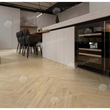 Ламинат Alpine Floor (Альпин Флор) Herringbone 8 Pro New 8/33 Дуб Лион (Oak Lyon), LF102-01