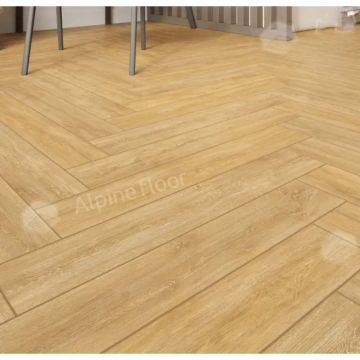 Ламинат Alpine Floor (Альпин Флор) Herringbone 8 Pro New 8/33 Дуб Тулуза (Oak Toulouse), LF102-04