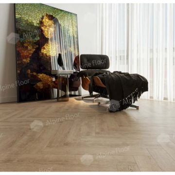 Ламинат Alpine Floor (Альпин Флор) Herringbone 8 Pro New 8/33 Дуб Прованс (Oak Provence), LF102-07