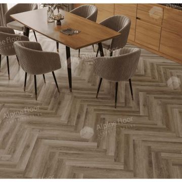 Ламинат Alpine Floor (Альпин Флор) Herringbone 8 Pro New 8/33 Дуб Пикардия (Oak Picardy), LF102-14