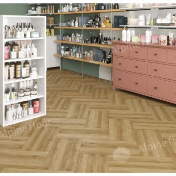 Ламинат Alpine Floor Original (Альпин Флор Орижинал) Herringbone 8 Pro New 8/33 Дуб Лион (Oak Lyon), LF106-01
