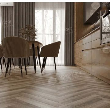 Ламинат Alpine Floor (Альпин Флор) Herringbone 8 Pro New 8/33 Дуб Пикардия (Oak Picardy), LF106-14
