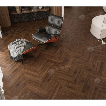 Ламинат Alpine Floor (Альпин Флор) Herringbone 12 12/34 Орех Трентино (Walnut Trentino), LF105-12