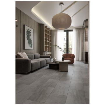 Ламинат Альпин Флор Stone Mood 12/34 Светлый Бетон (Concrete Light) фаска 4V LF402-05, Alpine Floor