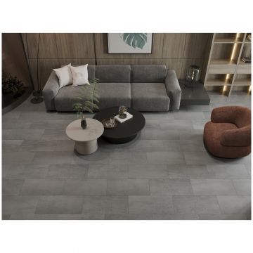 Ламинат Альпин Флор Stone Mood 12/34 Светлый Бетон (Concrete Light) фаска 4V LF402-05, Alpine Floor