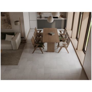 Ламинат Альпин Флор Stone Mood 12/34 Белый Бетон (Concrete Bianco) фаска 4V LF402-06, Alpine Floor