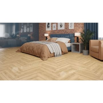 Ламинат Alpine Floor (Альпин Флор) Herringbone 8 8/33 Дуб Шампань (Oak Champagne), Lf102-05