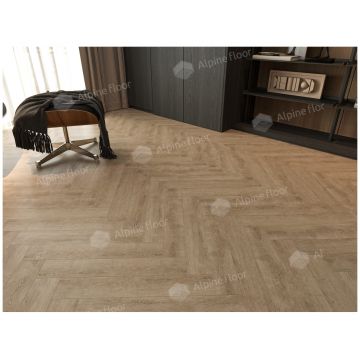 Ламинат Альпин Флор Елка Эксперт 8 (Herringbone 8 Pro) 8/33 Дуб Прованс фаска 4V LF102-7, Alpine Floor